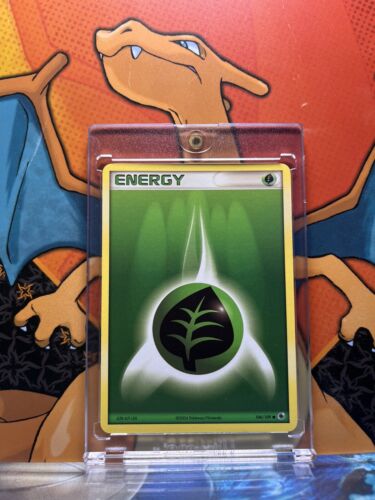 Grass Energy Ruby And Sapphire NM, 104/109 Pokemon Card Grass Energy Ruby And Sapphire NM, 104/109 Pokemon Card