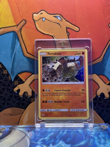 Terrakion Holo Black Star Promo SM223, NM Pokemon Card Terrakion Holo Black Star Promo SM223, NM Pokemon Card