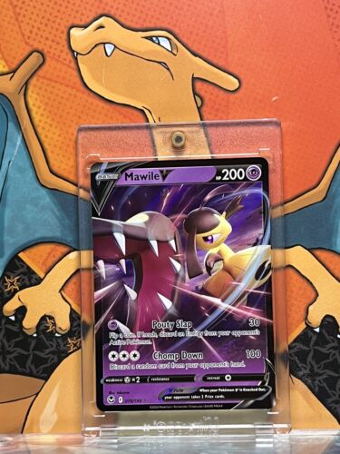 Mawile V Ultra Rare Silver Tempest 070/195, NM Pokemon Card Mawile V Ultra Rare Silver Tempest 070/195, NM Pokemon Card