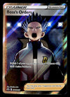Boss's Orders Full Art Trainer Black Star Promo SWSH 251, NM Pokemon Card