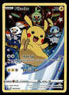Pikachu Full Art Black Star Promo SWSH 020, NM Pokemon Card