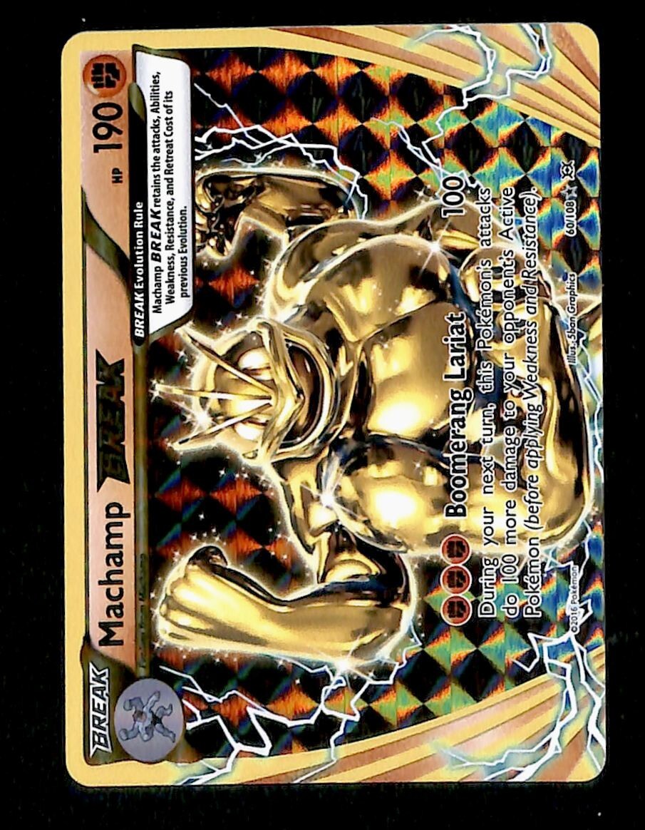 pokemon card machamp break Machamp BREAK Evolutions 60/108, NM Pokemon Card