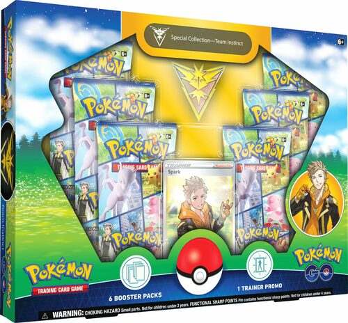 Pokemon GO Special Collection Team Instinct / Team Mystic / Team Valor