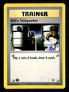 Bills Teleport 1st Edition Neo Genesis VG, 91/111 Pokemon Card