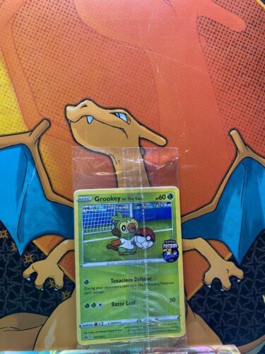 Grookey On The Ball England FA Futsal Promo 003/005 SEALED Pokemon Card
