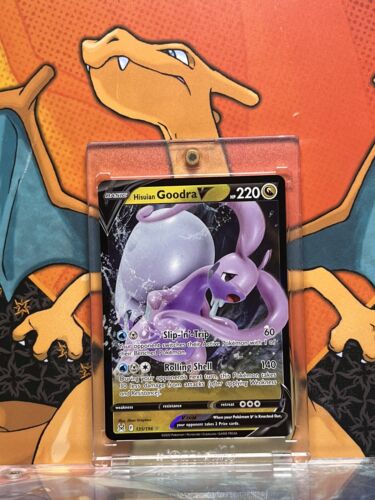 Goodra V Ultra Rare Lost Origin 135/196, NM Pokemon Card