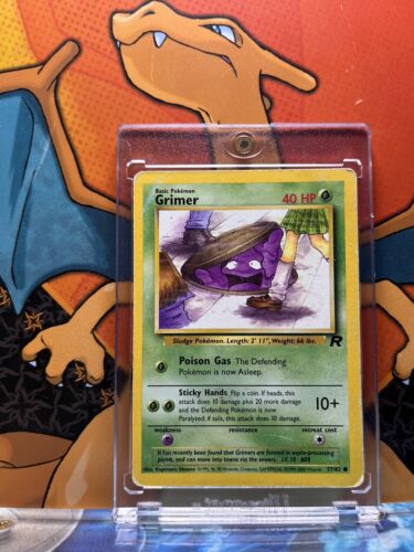 Grimer Team Rocket VG, 57/82 Pokemon Card.