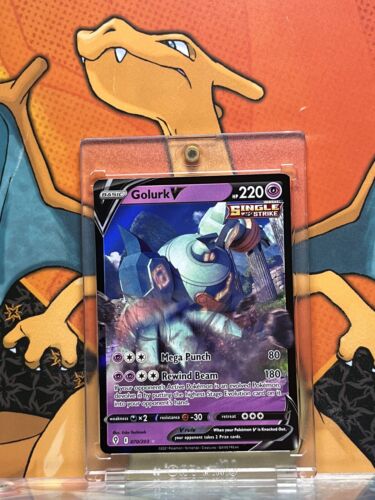 Golurk V Ultra Rare Evolving Skies 070/203, NM Pokemon Card