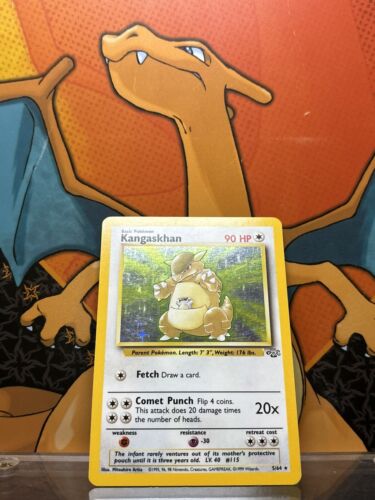 Kangaskhan Holo Jungle EX, 5/64 Pokemon Card