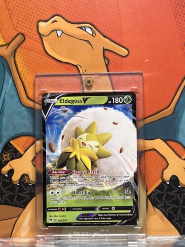 Eldegoss V Ultra Rare Champions Path 005/073, NM Pokemon Card Eldegoss V Ultra Rare Champions Path 005/073, NM Pokemon Card