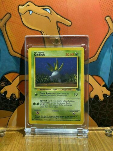 Oddish Jungle VG, 58/64 Pokemon Card.
