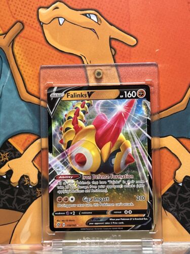 Falinks V Ultra Rare Rebel Clash 110/192, NM Pokemon Card