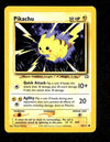 Pikachu Neo Genesis EX, 70/111 Pokemon Card