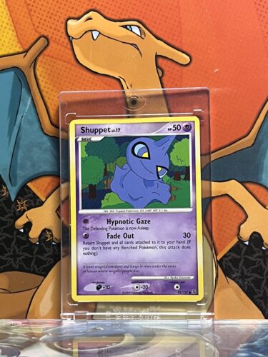 Shuppet LV.17 Platinum EX, 92/127 Pokemon Card.