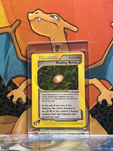 Healing Berry Aquaplois E-Series EX, 125/147 Pokemon Card