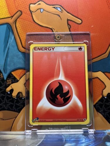 Fire Energy Ruby And Sapphire NM, 108/109 Pokemon Card