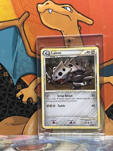 Lairon Undaunted NM, 29/90 Pokemon Card.