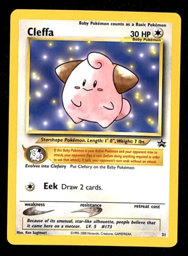 Cleffa Black Star Promo 31, NM Pokemon Card
