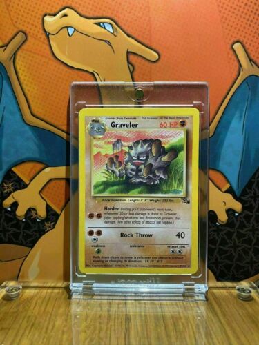 Graveler Fossil EX 37/62 Pokemon Card