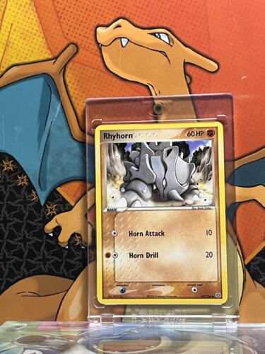 Rhyhorn EX Emerald NM, 62/106 Pokemon Card