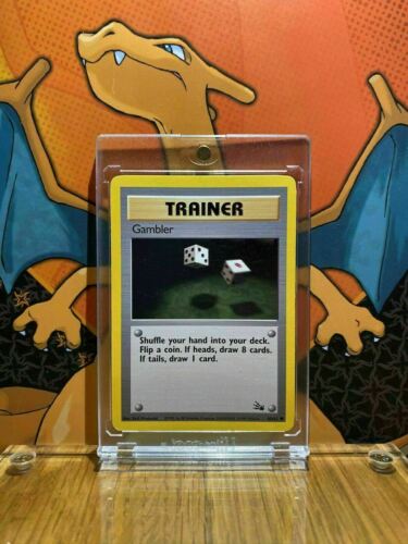 Gambler Fossil EX 60/62 Pokemon Card