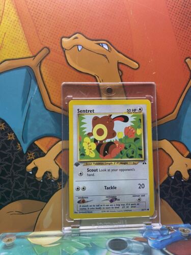 Sentret Neo Discovery 1st Edition EX, 63/75 Pokemon Card.