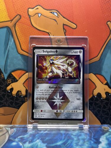 Solgaleo Prism SM Ultra Prism NM, 89/156 Pokemon Card