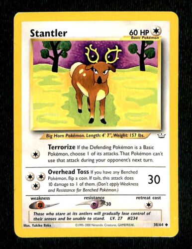 Stantler Neo Revelations EX, 38/64 Pokemon Card