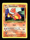 Charmeleon Base Set 1999 Unlimited Print EX, 24/102 Pokemon Card.