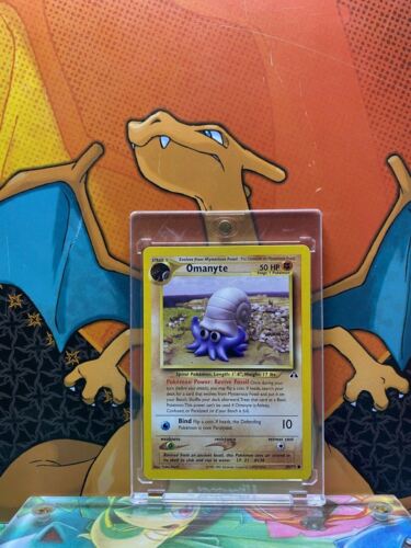 Omanyte Neo Discovery NM, 60/75 Pokemon Card.