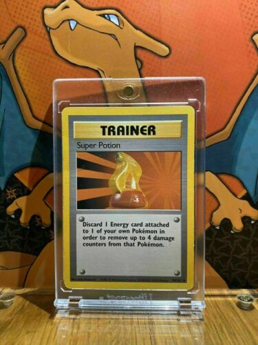 Super Potion Base Set 1999 Unlimited Print VG, 90/102 Pokemon Card.