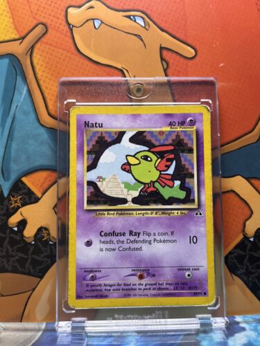 Natu Neo Discovery VG, 59/75 Pokemon Card.