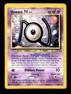 Unown N Neo Discovery VG, 50/75 Pokemon Card.