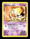 Sabrinas Abra Gym Heroes EX, 91/132 Pokemon Card.