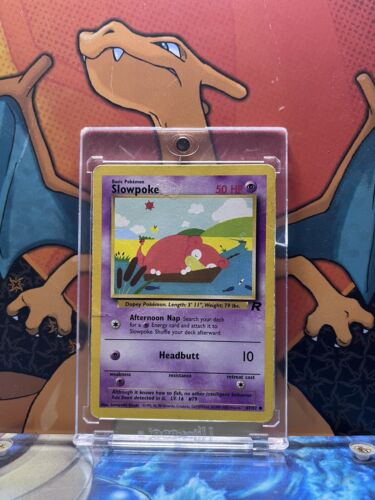 Slowpoke Team Rocket VG, 67/82 Pokemon Card.