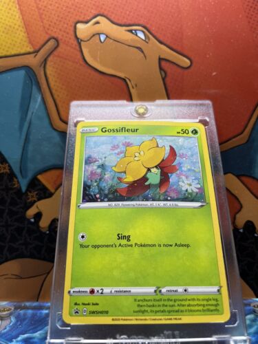 Gossifleur Holo Black Star Promo SWSH010, NM Pokemon Card Gossifleur Holo Black Star Promo SWSH010, NM Pokemon Card