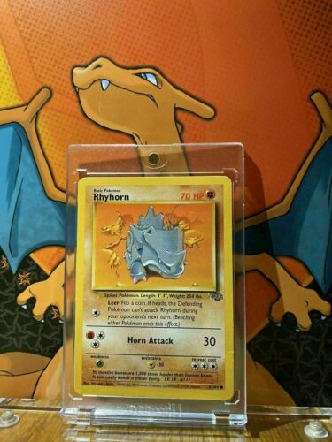 Rhyhorn Jungle EX, 61/64 Pokemon Card.