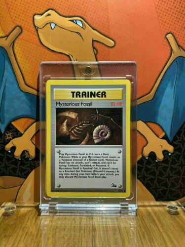 Mysterious Fossil Fossil NM 62/62 Pokemon Card