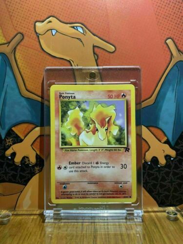 Ponyta Team Rocket NM 64/82 Pokemon Card