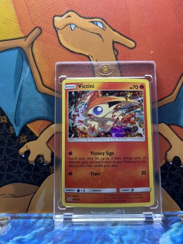 Victini Holo Black Star Promo SM225, NM Pokemon Card