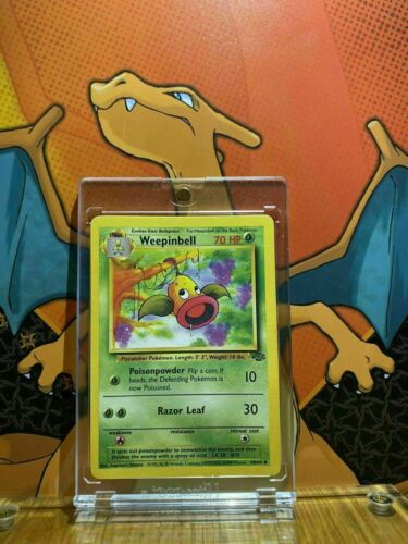 Weepinbell Jungle NM 48/64 Pokemon Card