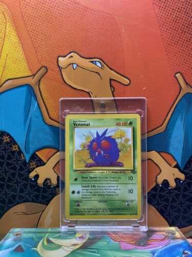 Venonat Jungle EX 63/64 Pokemon Card.