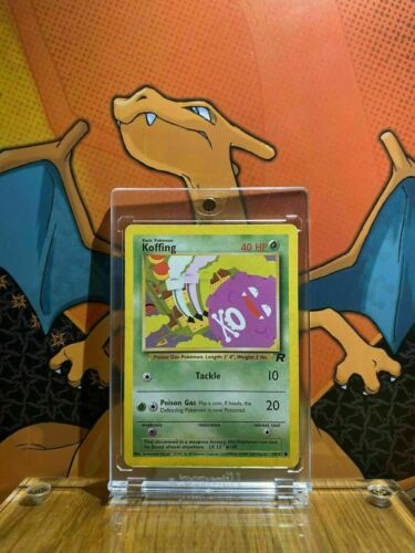 Koffing Team Rocket EX, 58/82 Pokemon Card.