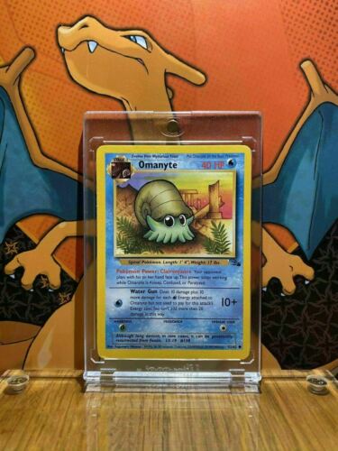 Omanyte Fossil EX 52/62 Pokemon Card