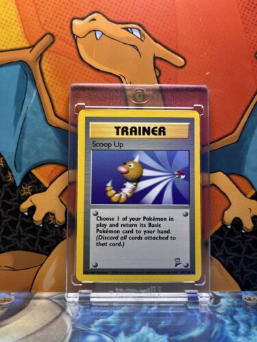 Scoop Up Base Set 2 NM, 107/130 Pokemon Card