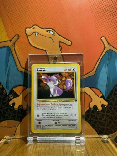 Rattata Team Rocket EX, 66/82 Pokemon Card.