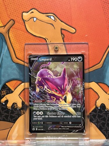 Liepard V Ultra Rare Chilling Reign 104/198, NM Pokemon Card