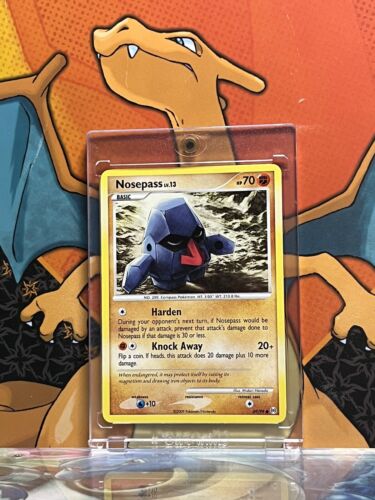 Nosepass LV13 Platinum Arceus NM, 69/99 Pokemon Card.