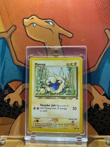 Mareep Neo Discovery NM, 58/75 Pokemon Card.