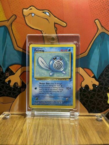 Poliwag Base Set 2 EX 88/130 Pokemon Card